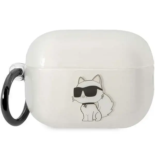 Karl Lagerfeld KLAP2HNCHTCT Airpods Pro 2 (2022|2023) cover transparent Ikonik Choupette