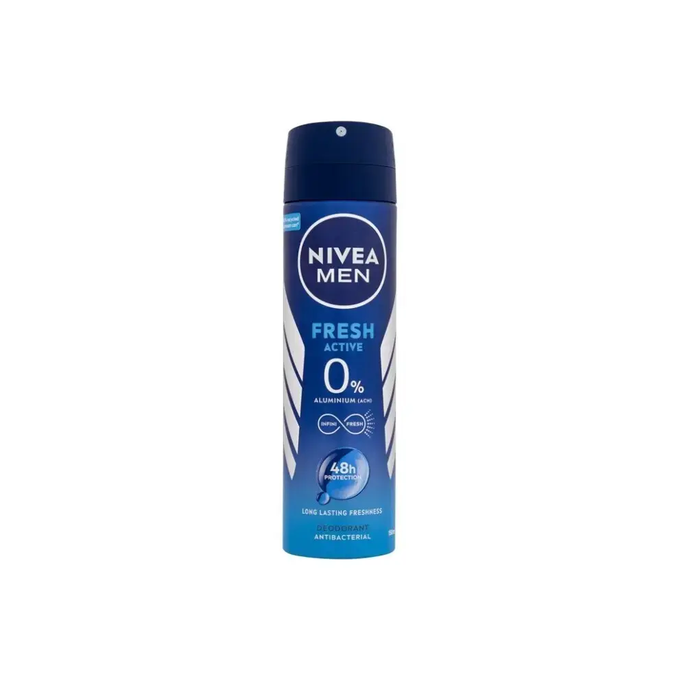 Nivea Active Fresh Deodorant - Men's Deodorant Spray - 150 Ml