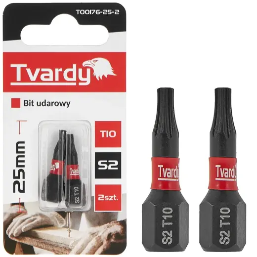 Triecienurbja uzgalis T10 25mm S2