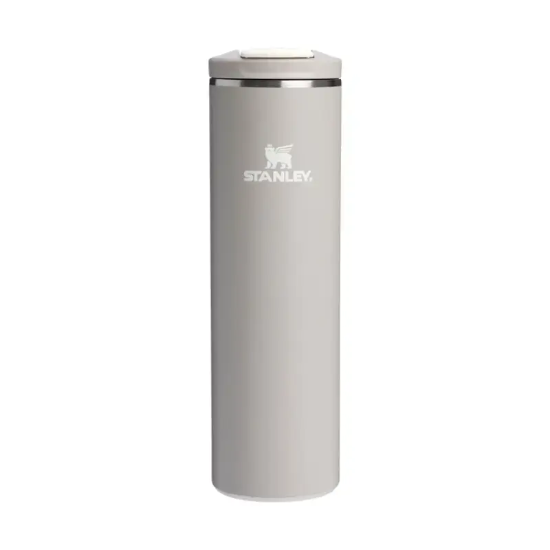 Termokrūze The Transit Fliptop Mug 0,59L gaiši pelēka