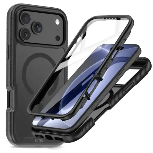 TECH-PROTECT DEFENSE MAGSAFE IPHONE 17 PRO MAX / 18 PRO MAX MATTE BLACK
