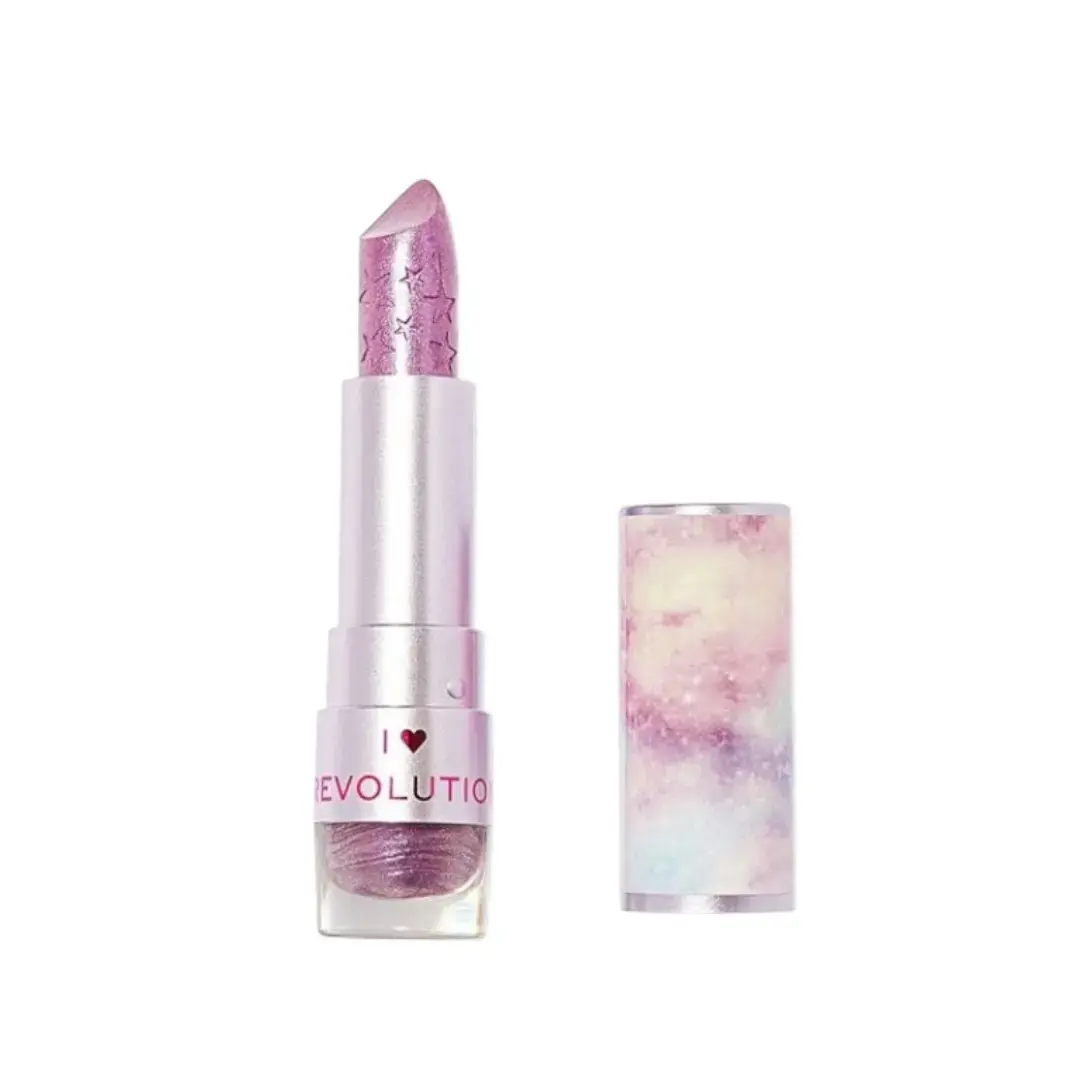 I Heart Revolution, Unique Unicorns, Cream Lipstick, Purple Wings, 3.2 g