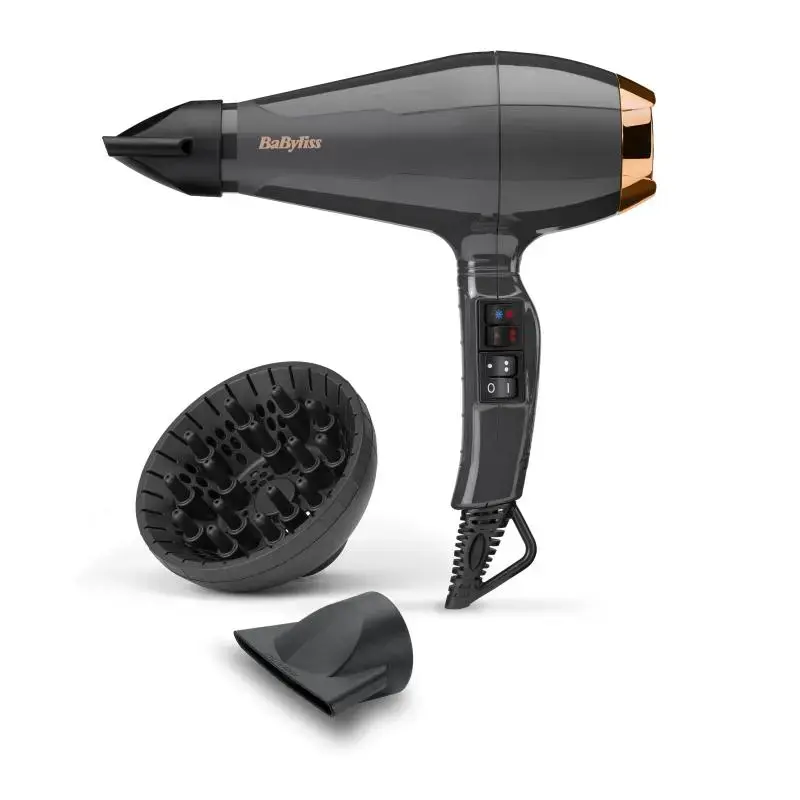 BaByliss Hairdryer (6719DE) Air Pro 2200 grey