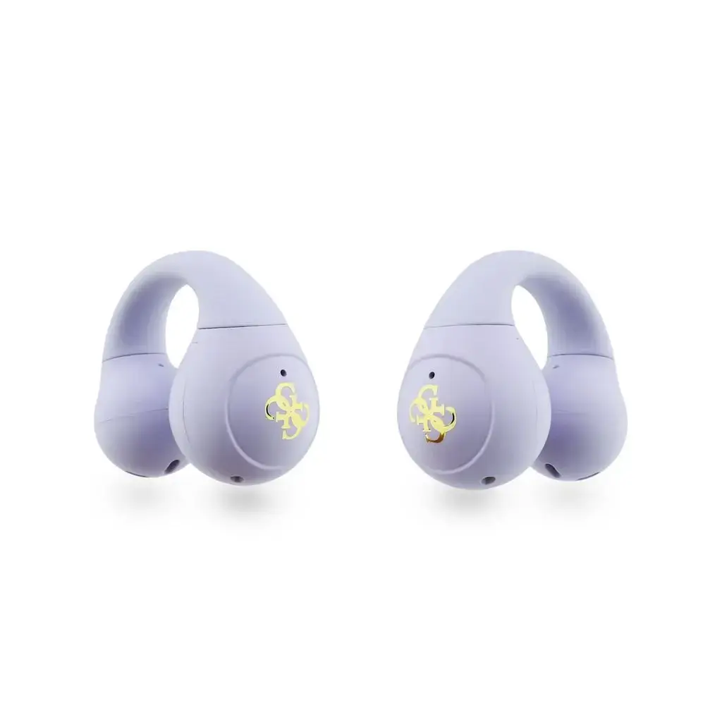 Guess Mini Classic Logo OWS Wireless Earphones Purple