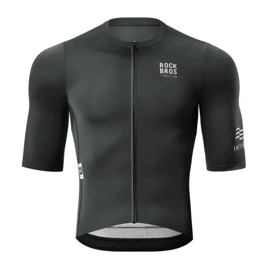 Rockbros 15220032001 ROAD TO SKY men's cycling jersey short sleeve M - black