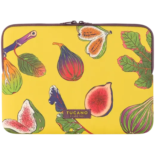 TUCANO SLEEVE SCHIZZO MacBook Air 15/ Laptop 13/ Laptop 14, FLORA FICHI ACID GREEN