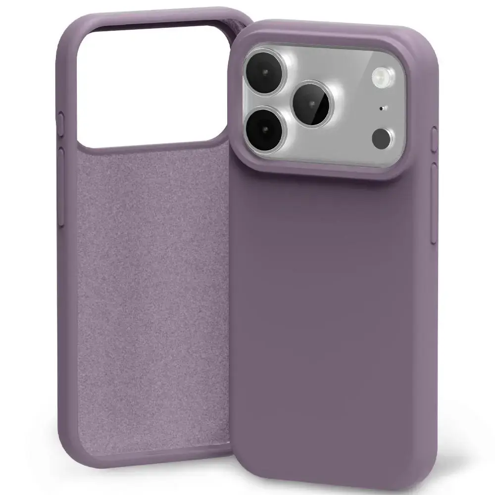 Mercury Silicone maciņš telefonam iPhone 17 Pro Max violets