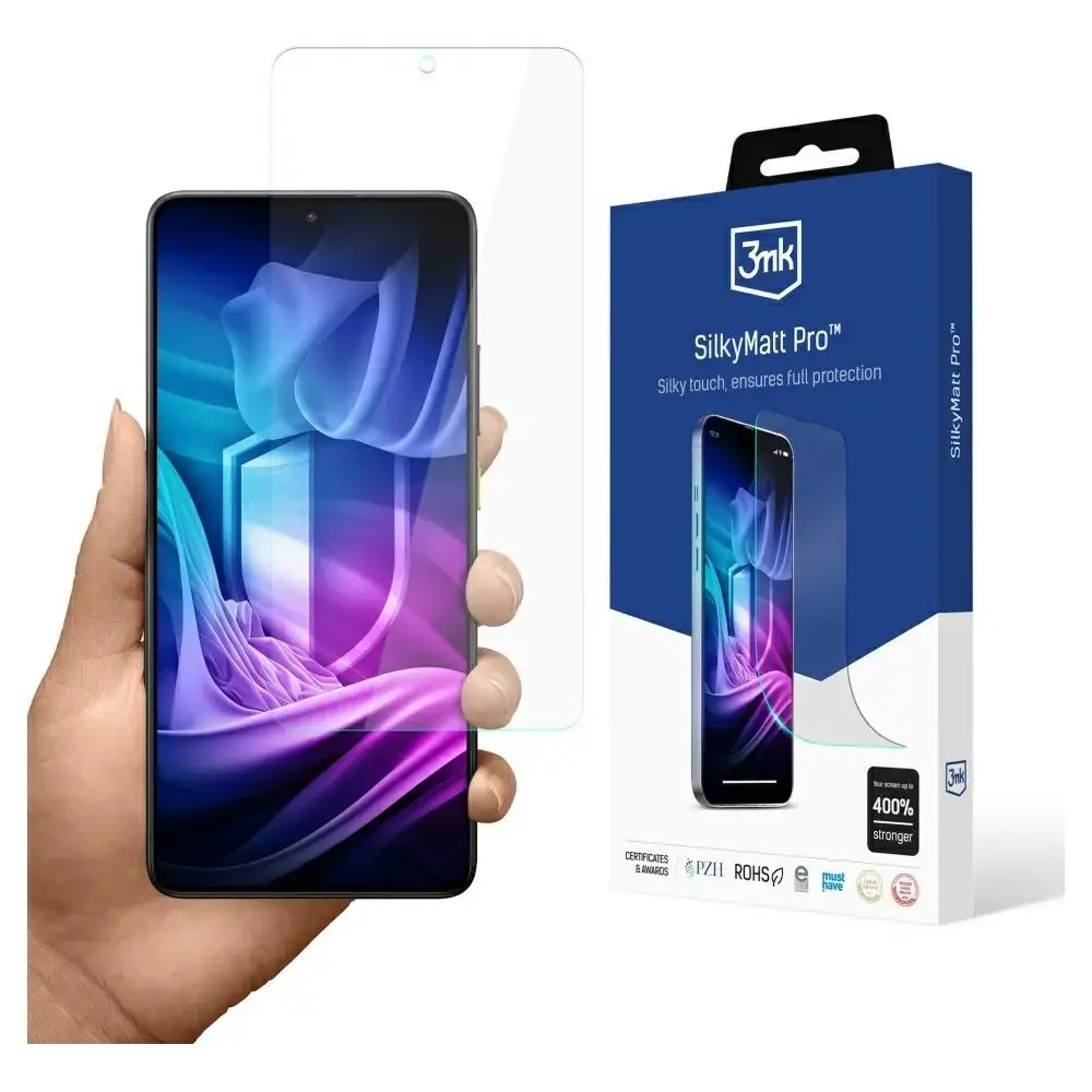 3MK Silky Matt Pro Matte Screen Protector for POCO X7 Pro