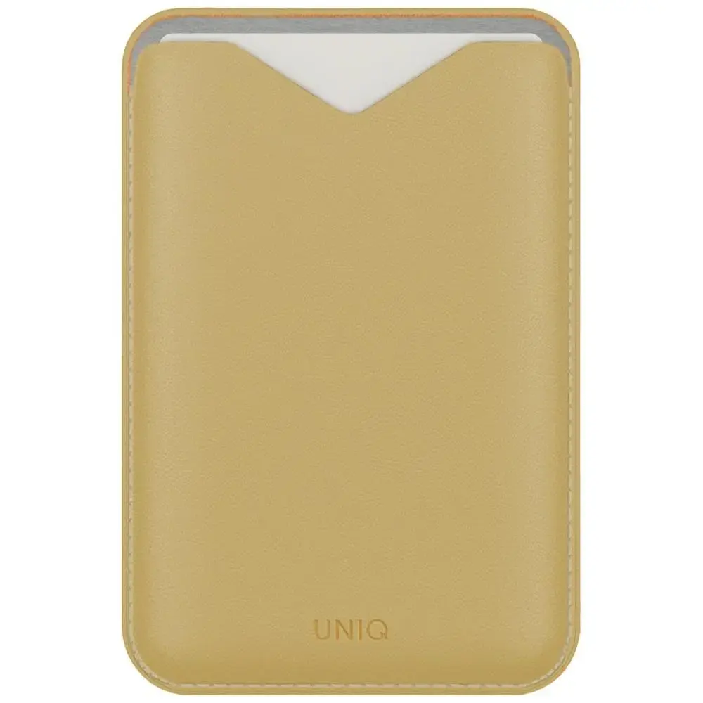 Magnetic wallet UNIQ Lyden Evo stand phone yellow