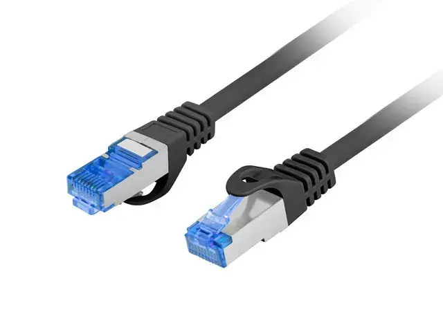 Patchcord kat.6a S|FTP 0.25m PCF6A-10CC-0025-BK