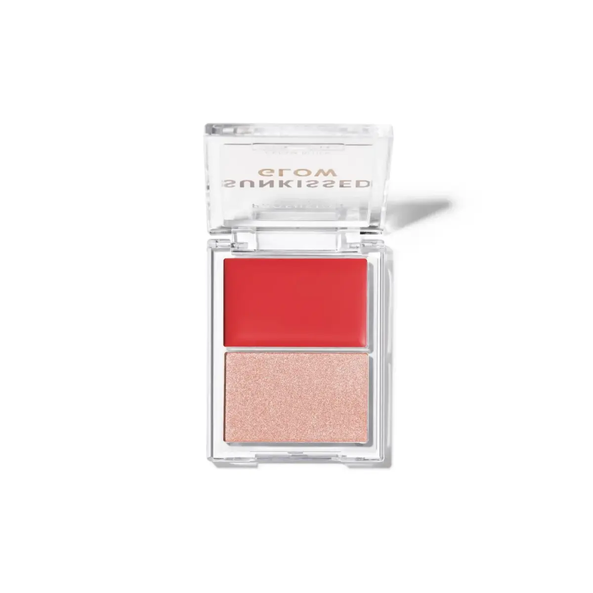 Profusion Cosmetics, Sunkissed Glow, Glow & Illuminating, Blush Highlighter Palette, Coral Heatwave, 4.7 g