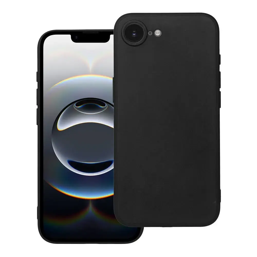 SOFT maciņš telefonam iPhone 16e (SE 4 2025) melns