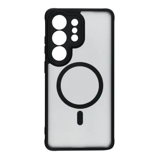 Full Matte Mag phone case with MagSafe support for Samsung Galaxy S26 Ultra (S948) black