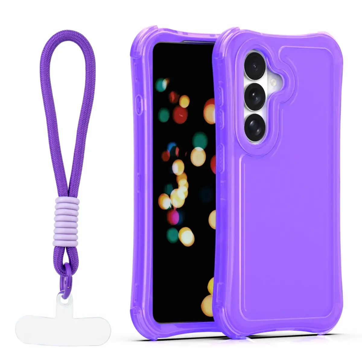 Safepop maciņš ar siksniņu telefonam Samsung Galaxy S24 (S921) | S24 violets