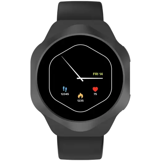 CANYON Smart Watch Hexagon 88 BT-CALL Black