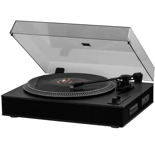 Sencor STT 510UBA Vinilplašu atskaņotājs ar Bluetooth/ MP3/ USB/ SD funkcijām