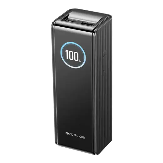 EcoFlow RAPID ārējais akumulators (powerbank) | 25000 mAh | 170W | USB-C, USB-A | melns