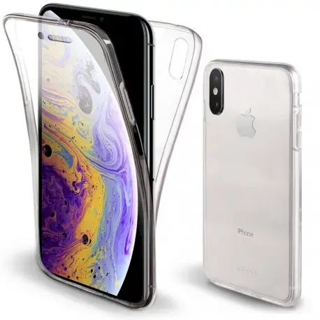 Fusion 360 Defense Protect Silicone Case For Apple iPhone X | XS Transparent