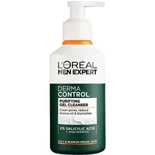 Men Expert Derma Control Purifying Gel Cleanser - Čisticí pleťový gel