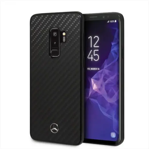 Mercedes MEHCS9LRCABK G965 S9 Plus hard case czarny|carbon