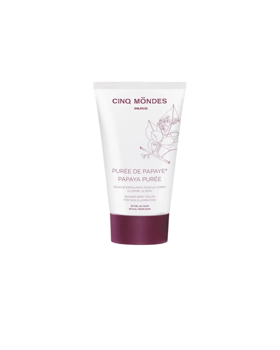 Cinq Mondes, Puree de Papaya, Exfoliating, Shower Gel, All Skin Types, 150 ml