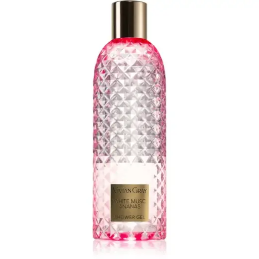 Vivian Gray Gemstone White Musc & Pineapple Refreshing Shower Gel 300ml