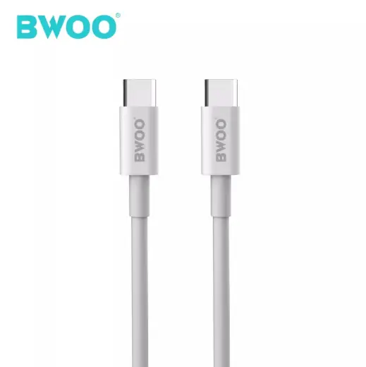 BWOO cable X192 USB-C - USB-C PD 1,0m 65W white