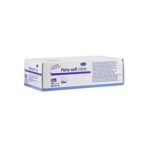 Hartmann Peha Soft Nitrile Gloves  Small Size 100 Units