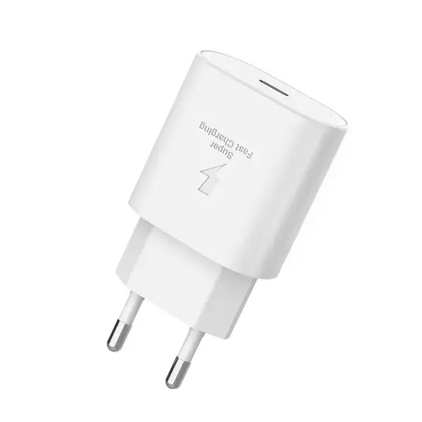WALL CHARGER 3.6A 25W WHITE PD TYPE-C BULK