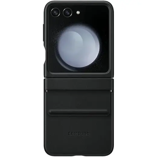 Etui Samsung EF-VF731PBEGWW Z Flip5 |black Flap ECO-Leather Case