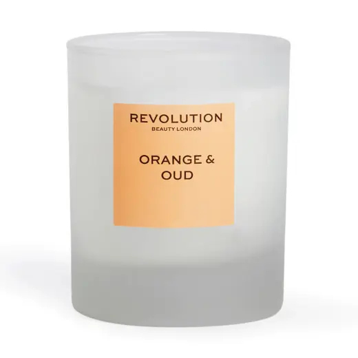 Clear Collection Orange & Oud Scented Candle