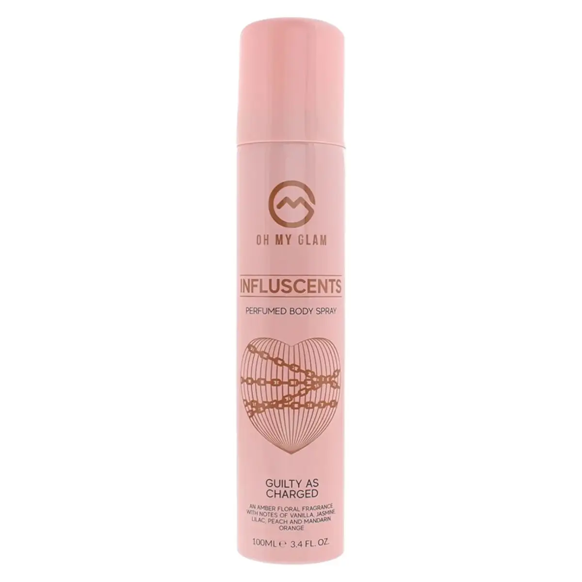 Oh My Glam, Influscents Guilty As Charged, Body Spray, 100 ml