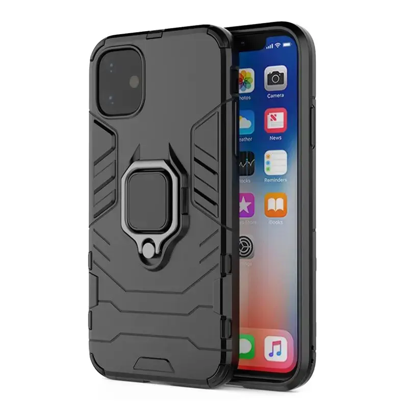 Ring Armor Case for Samsung Galaxy A36 5G Black