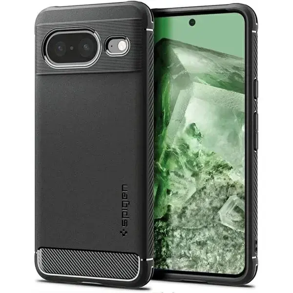 Spigen Rugged Armor Google Pixel 8 czarny|black ACS06277