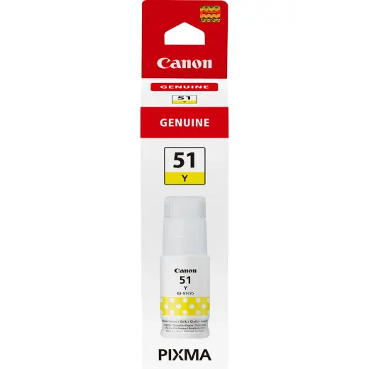Tintes pudele Canon GI-51Y 4548C001 dzeltena