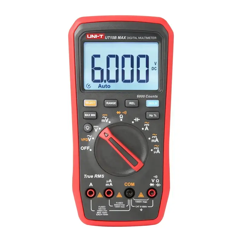 Uni-T True RMS UT15B MAX Digital Multimeter