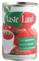 Tomāti TASTE LAND sasmalcināti , 400g