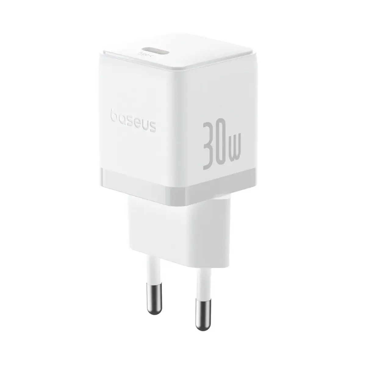 Baseus Palm tīkla lādētājs | 30W | PD | USB-C | balts