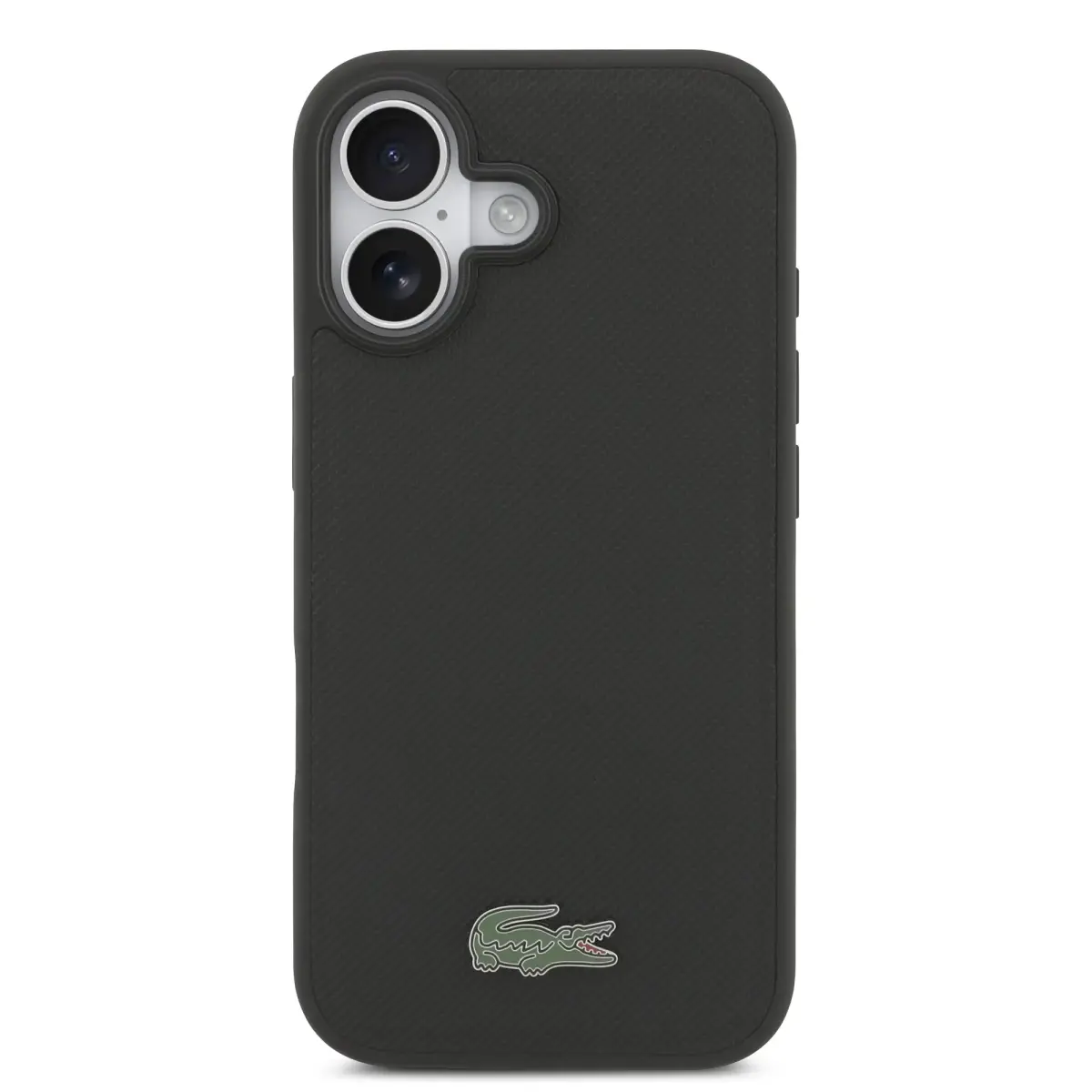 Lacoste Iconic Petit Pique MagSafe Case + Wallet for iPhone 17 Black