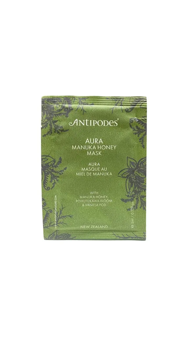 Antipodes, Aura, Honey, Soothing, Cream Mask, For Face, 5 ml
