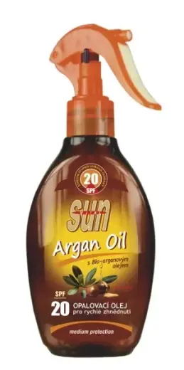 Vivaco SUN OIL with Argan Oil SPF 20 - 200 Ml