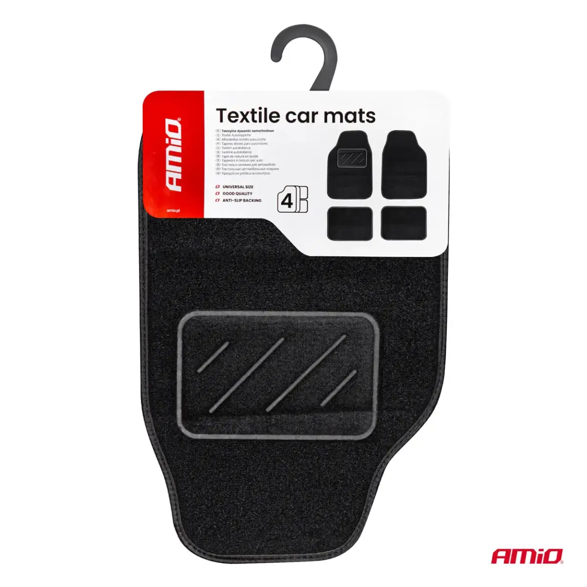 Textile car mats TCM-05 AMIO-04699