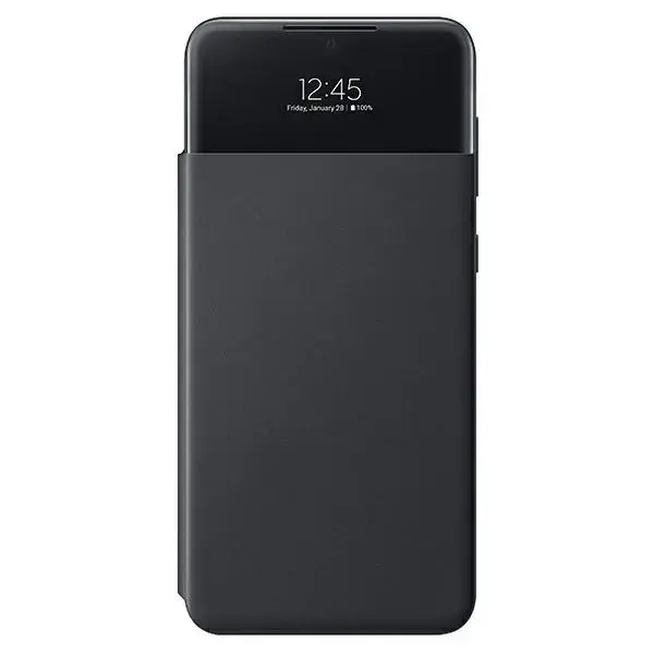 Case Samsung EF-EA336PB A33 5G A336 black S View Wallet Cover