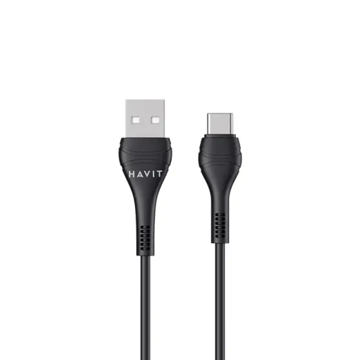 HAVIT cable  CB6161 USB - USB-C  1,0m  black