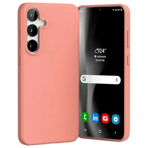 Mercury чехол для телефона для Samsung Galaxy S24 розовый