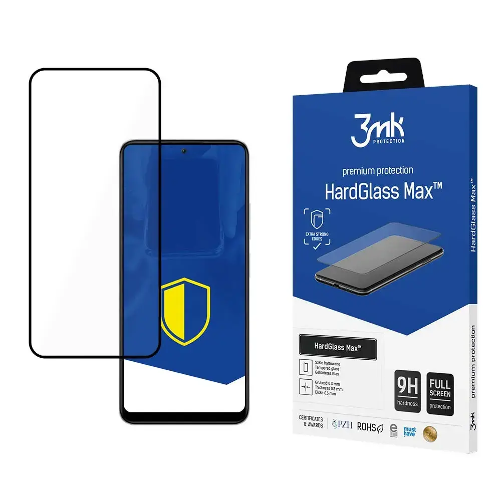 Redmi Note 12 5G - 3mk HardGlass Max™ screen protector