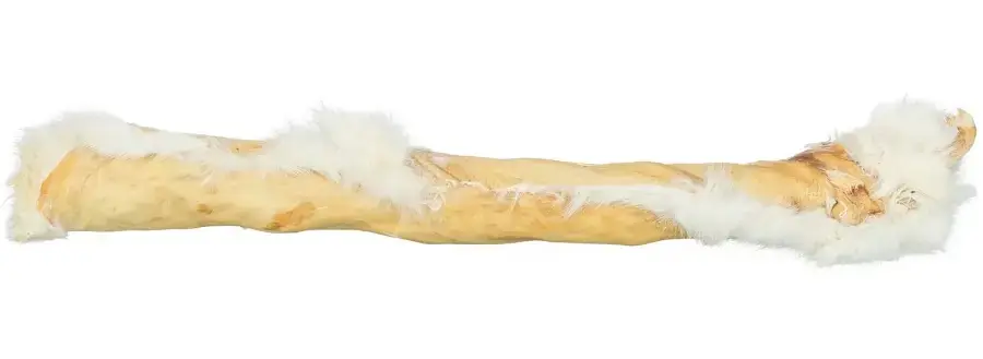 Gardums suņiem - Trixie Rabbit skin roll with fur, 45–50 cm, 85 g