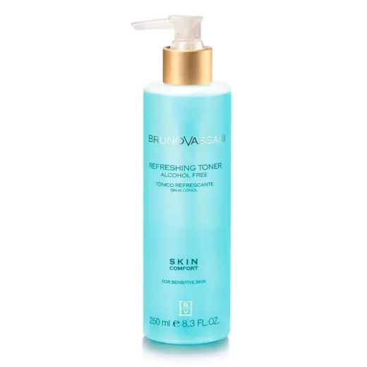 Bruno Vassari, Skin Comfort, Perfume-Free, Refreshing, Cleansing Toner, 250 ml
