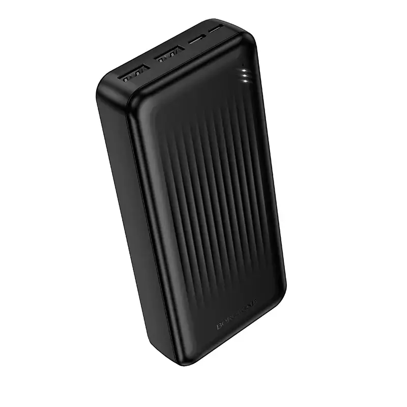 Borofone BJ78A Clever ārējais akumulators (powerbank) | 20 000 mAh | USB-A | melns