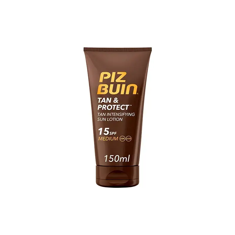 Piz Buin Intensifying Sun Cream for Protective Tanning Spf15 150ml
